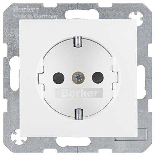 10x Berker 47238989 Steckdose SCHUKO mit erhöhtem Berührungsschutz S.1/B.3/B.7 polarweiß, glänzend Mesch Shop 10x Berker 47238989 Steckdose SCHUKO mit erhöhtem Berührungsschutz S.1/B.3/B.7 polarweiß, glänzend Mesch Shop